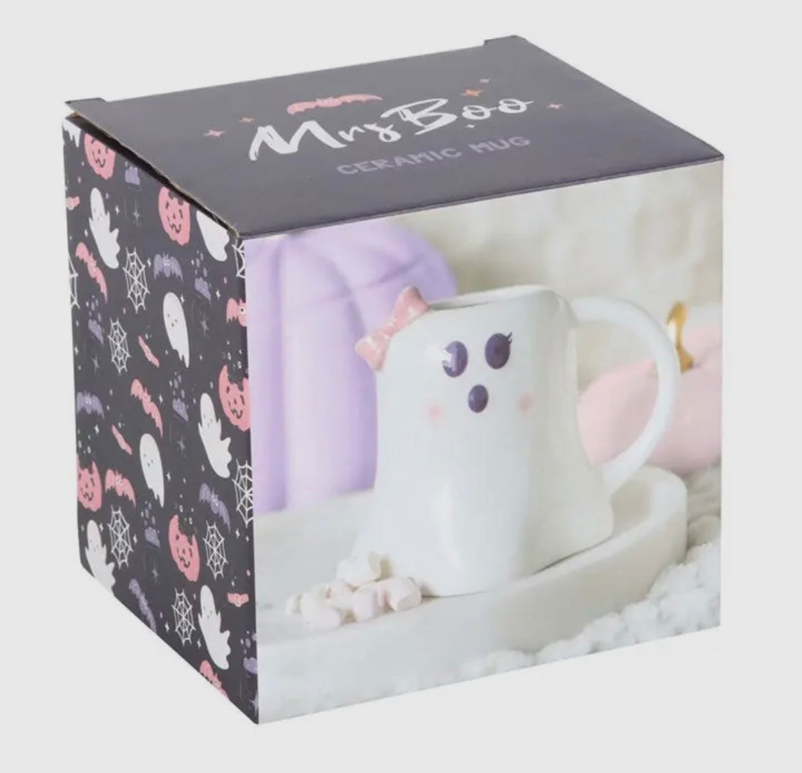 Ghost With A Bow Mug