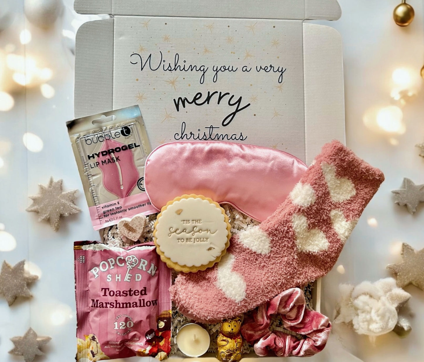 Pink Toasted Marshmallow Christmas Gift For Her